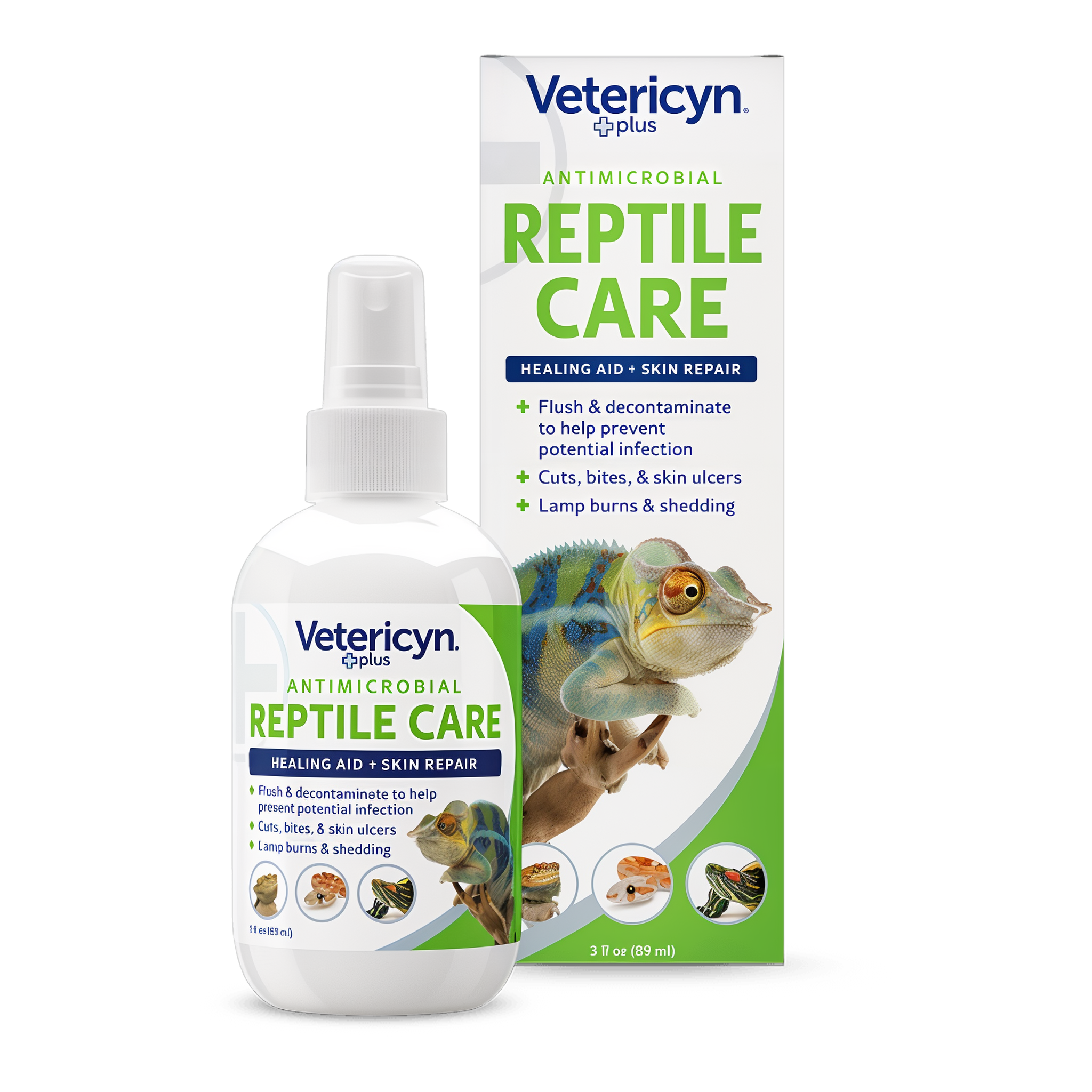 Vetericyn Plus Antimicrobial Reptile Care Spray 3 oz bottle