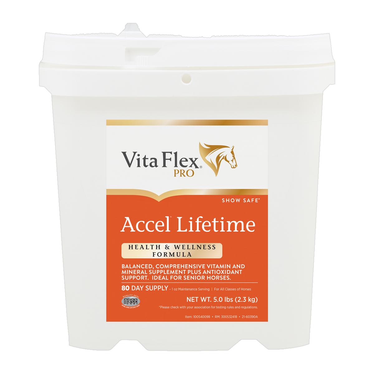 Vita Flex Pro Accel Lifetime Health and Wellness Formula 30 lb -- product image