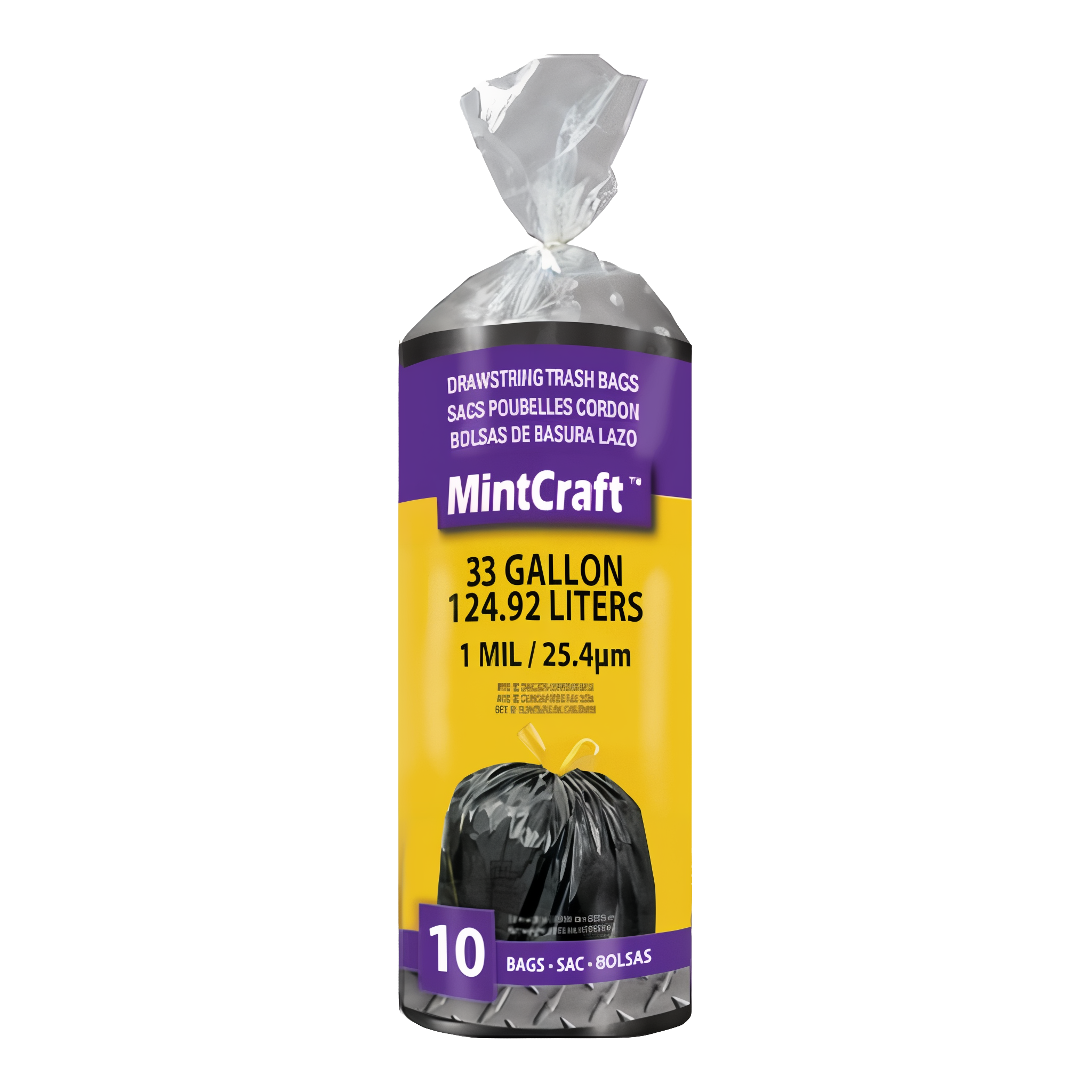 Petoskey Plastics Drawstring Trash Bag