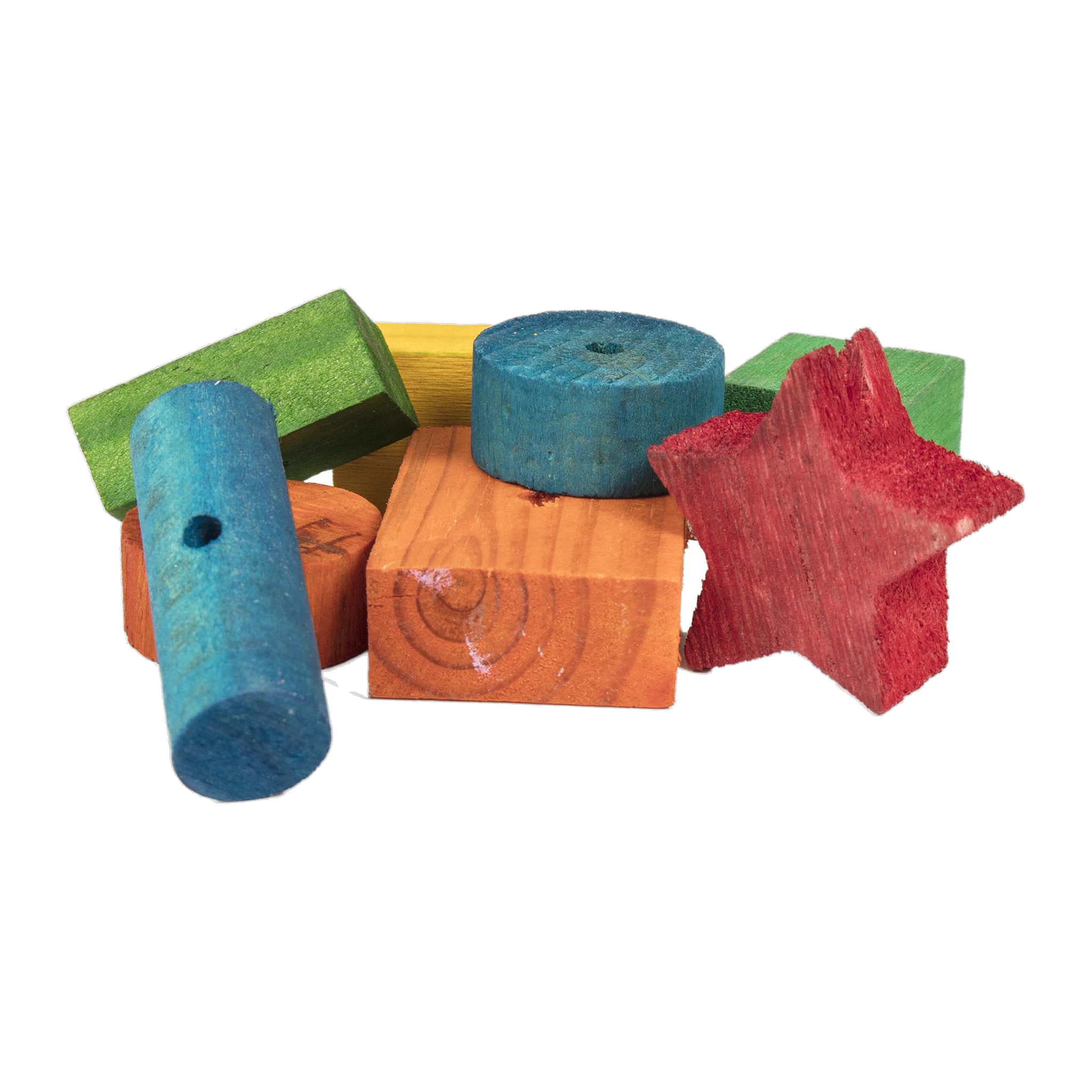 Ware Bag-O-Chews medium assorted wood chew shapes and colors