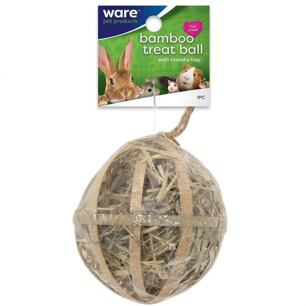 Ware Manufacturing Natural Critter Ware Bamboo Treat Ball