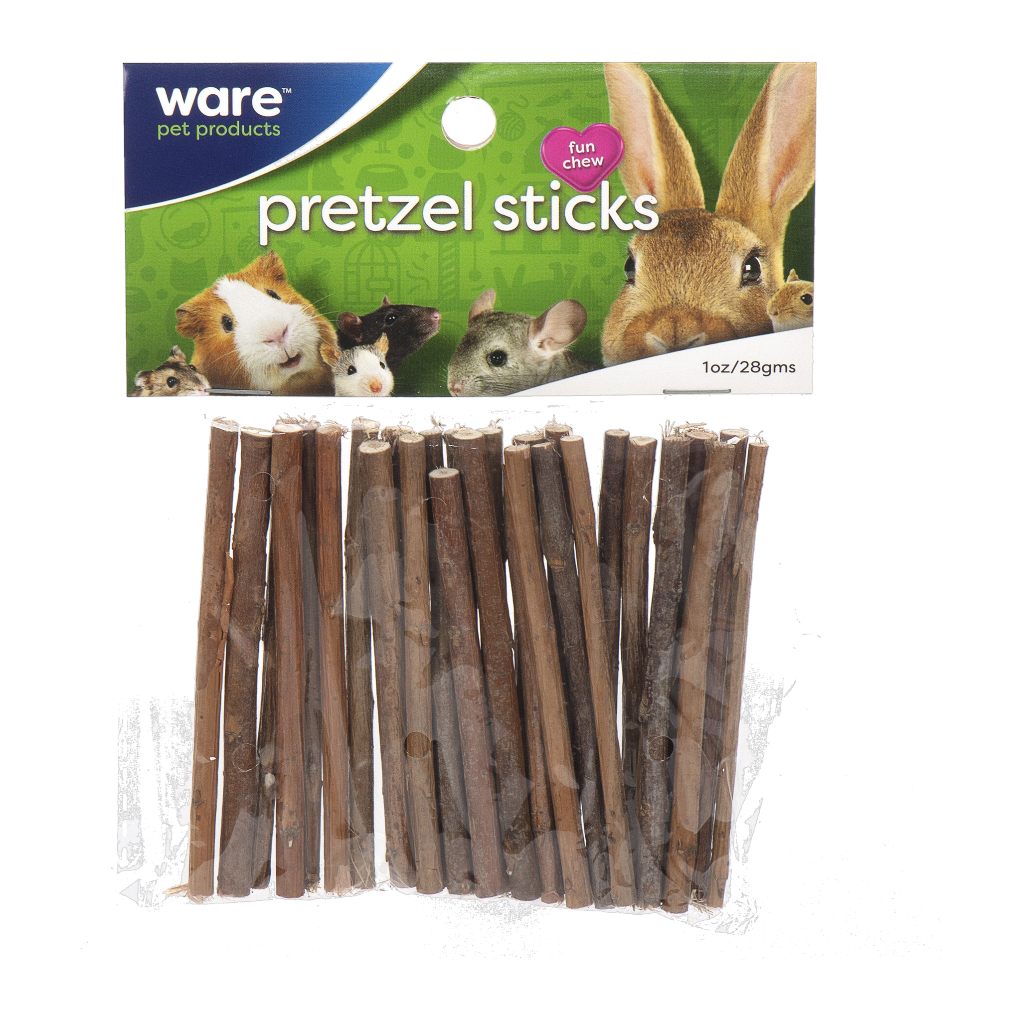 Ware Pretzel Sticks willow chew treats package front