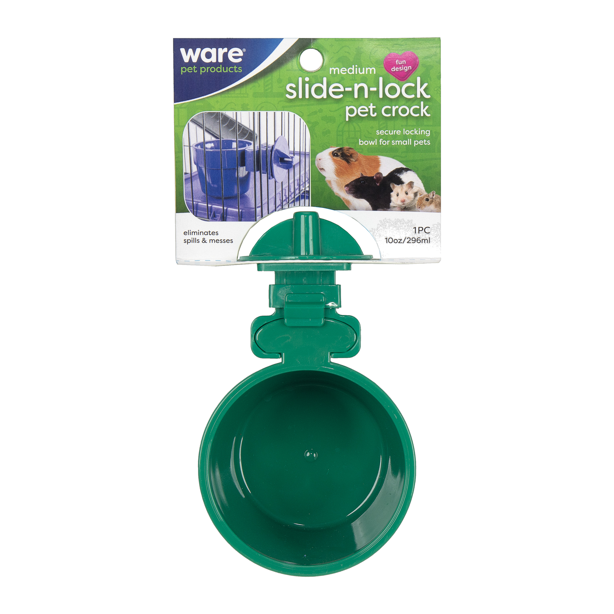 Ware Slide-N-Lock Small Pet Crock retail packaging front