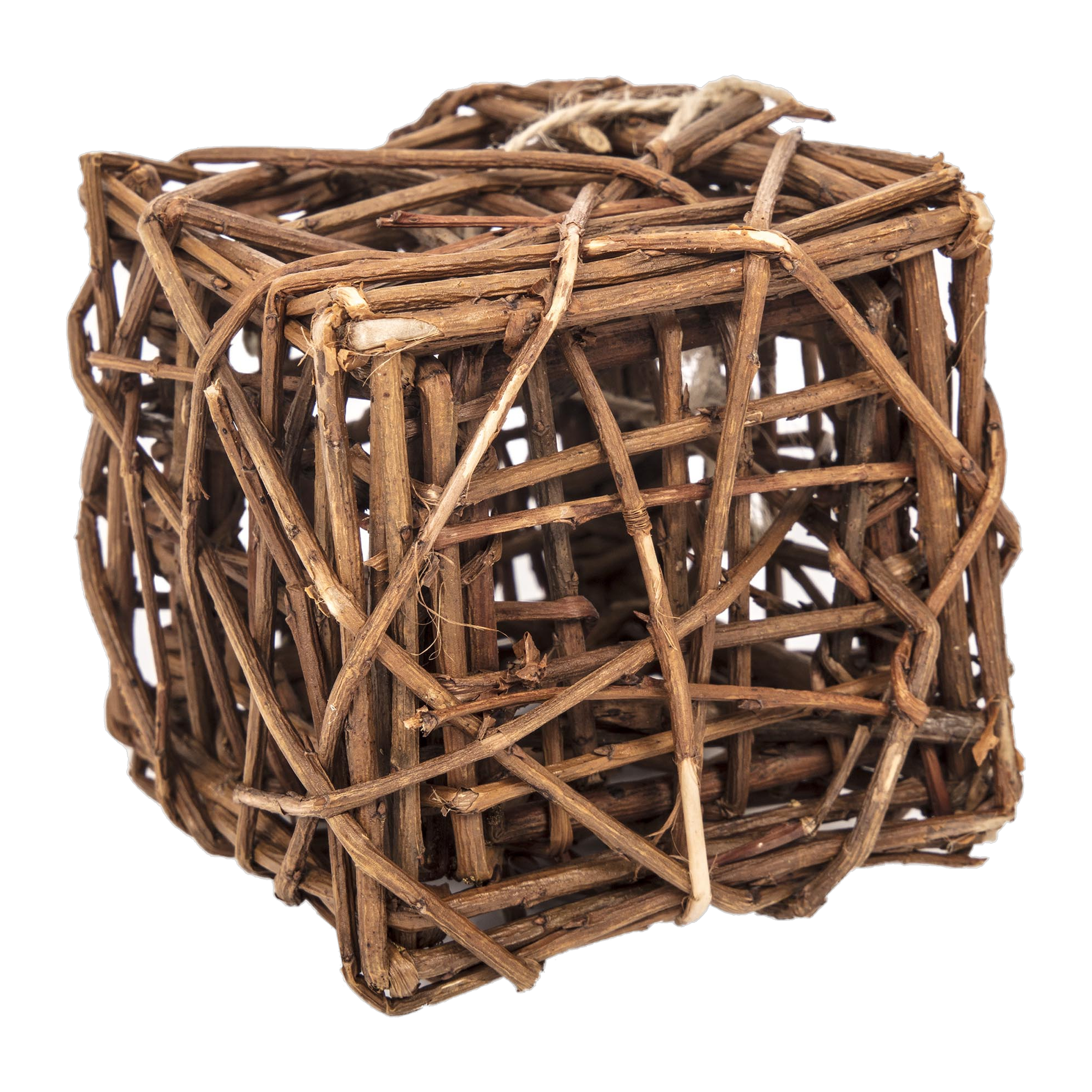 Ware Willow Chew Cube natural willow small animal chew front view