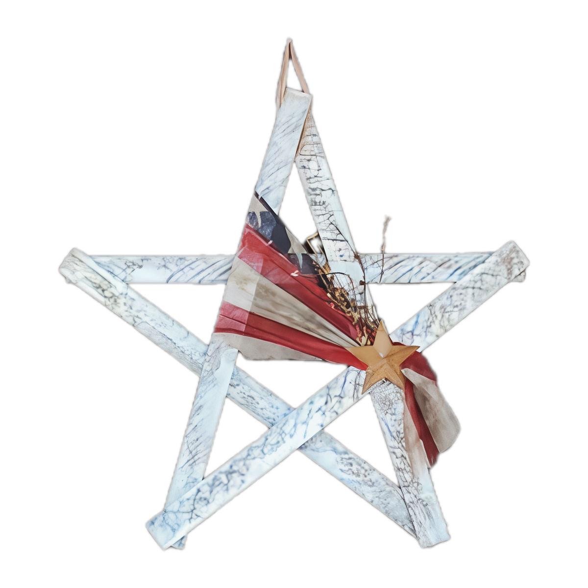 Americana Star — Amish handmade wooden decor by Woodland Country Creations