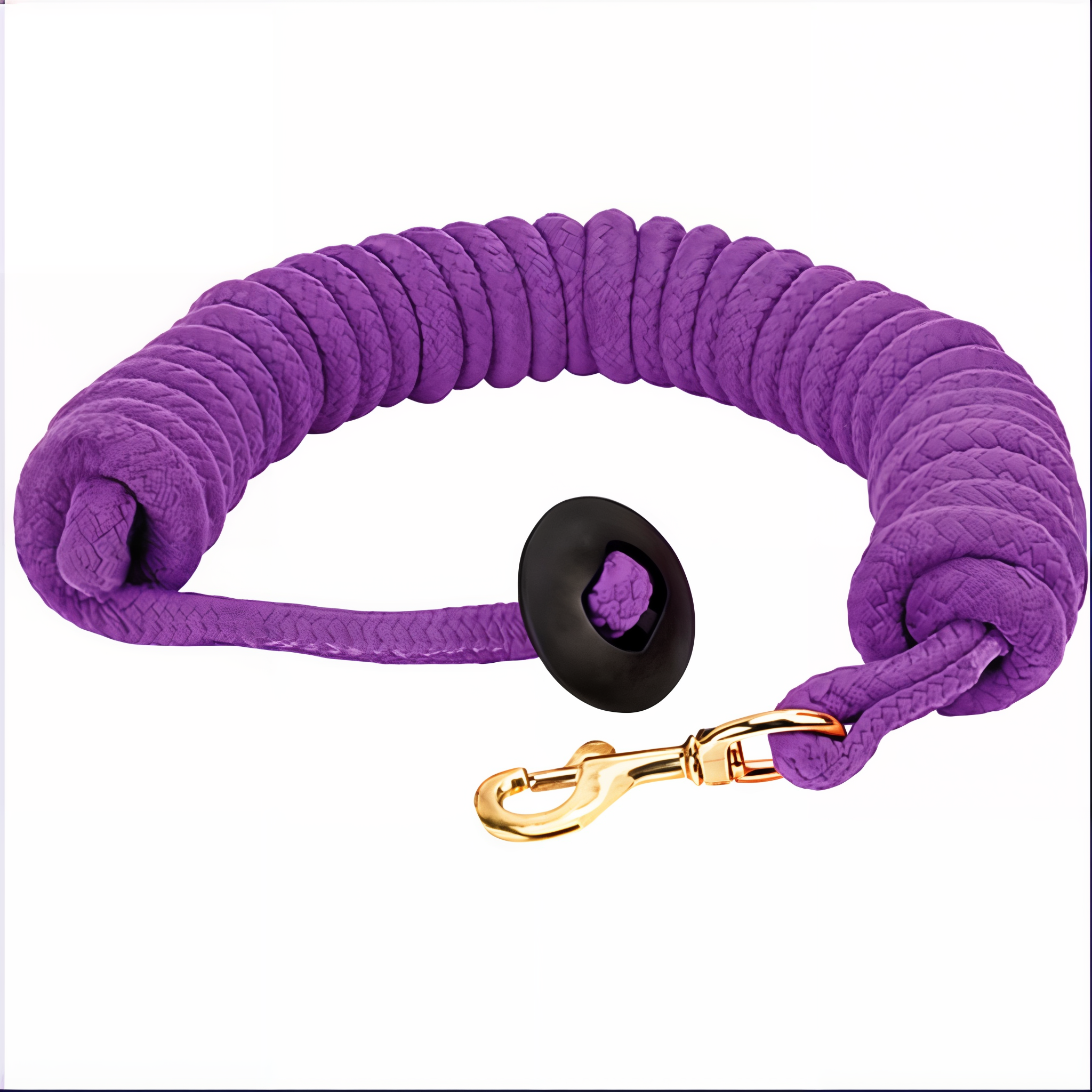 Rounded Cotton Lunge Line in Purple