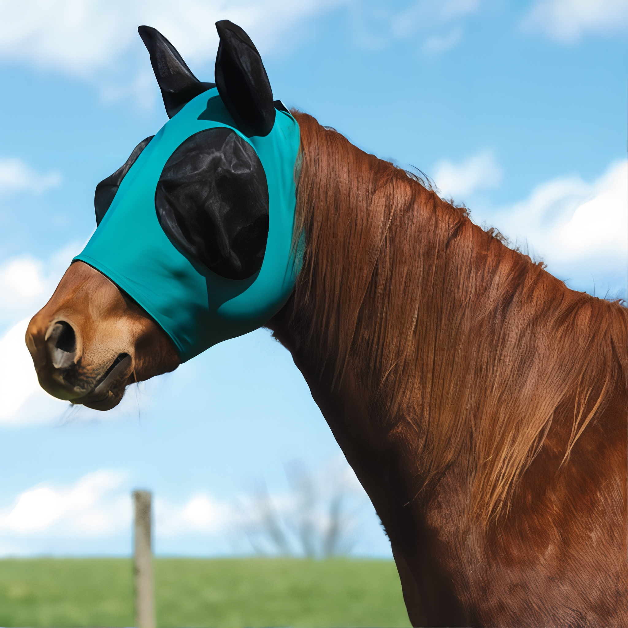 Weaver Leather Coolcore Lycra Fly Mask