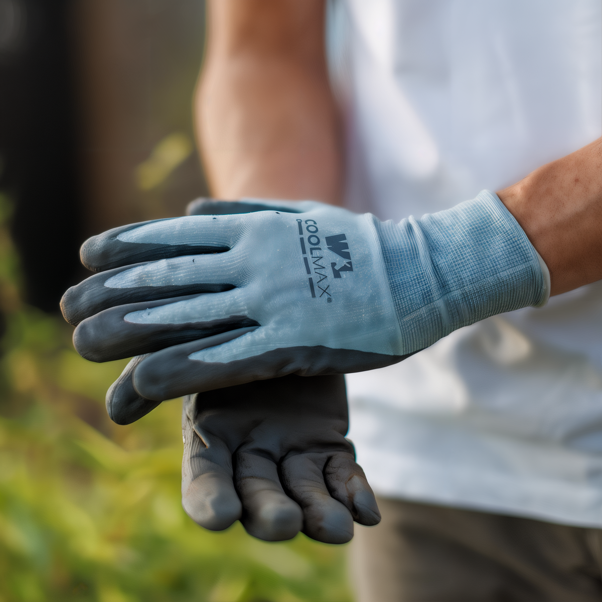 Wells Lamont Men's COOLMAX PU Coated Grip Gloves -- lifestyle