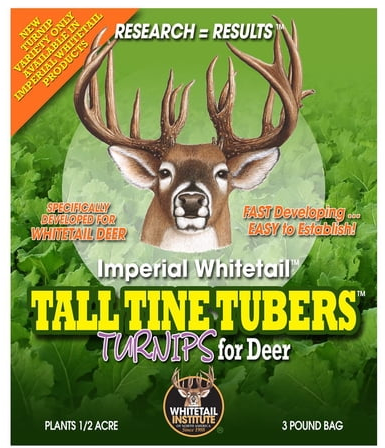 Whitetail Institute TT3 Imperial Tall Tine Tuber Turnip Deer Feed Plot Seed
