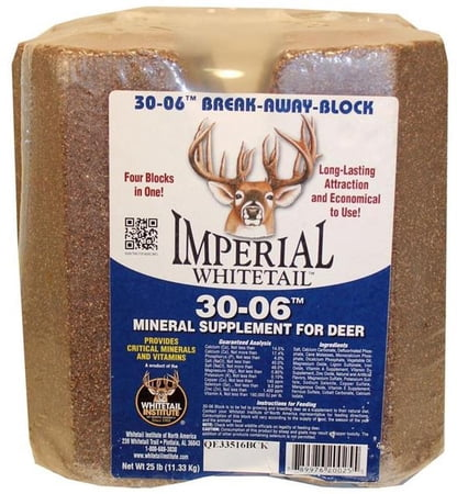 Whitetail Whiskey Imperial Whitetail Long-Lasting Block Deer Hunting Attractant