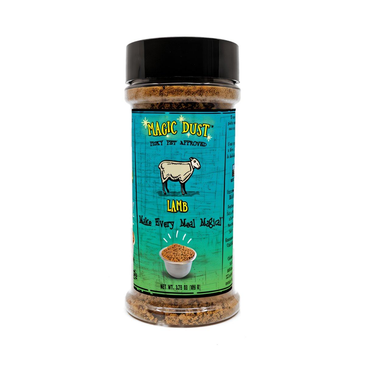 Wild Meadow Farms Magic Dust Meal Topper for Dogs and Cats -- lamb jar render