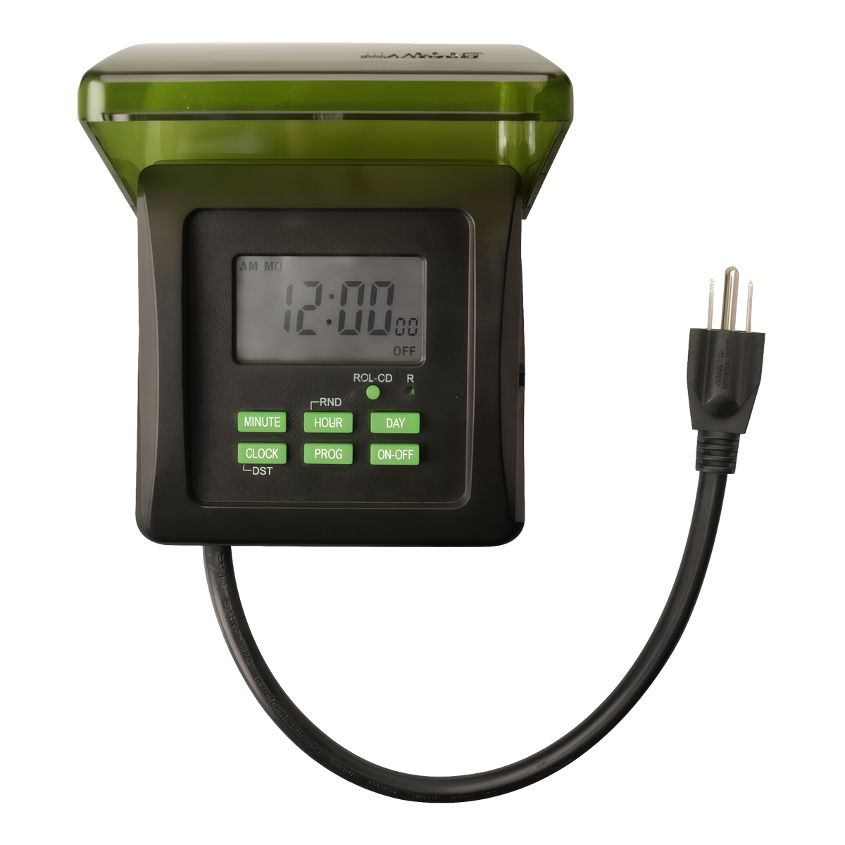 Woods Outdoor 7-Day Digital Heavy Duty Timer with 2 Grounded Outlets -- product image