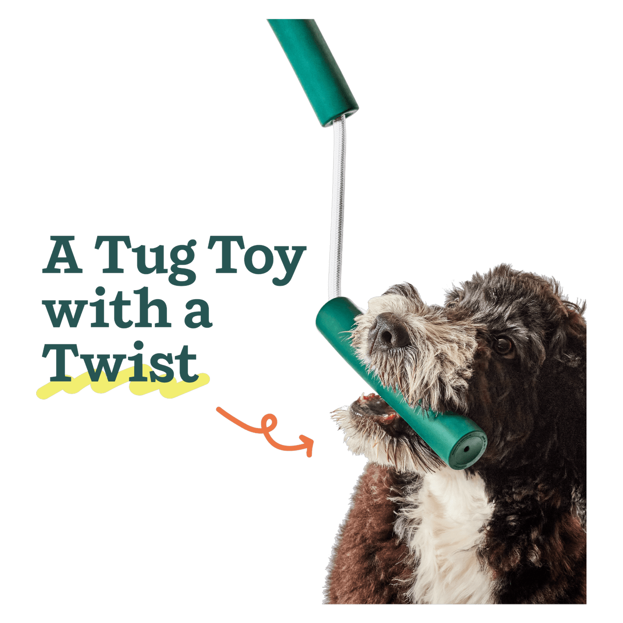 Nomchucks tug mode: durable rubber handles for tug-of-war