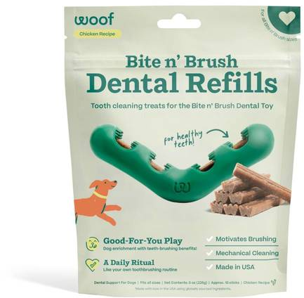 Woof Bite n' Brush Dental Refills