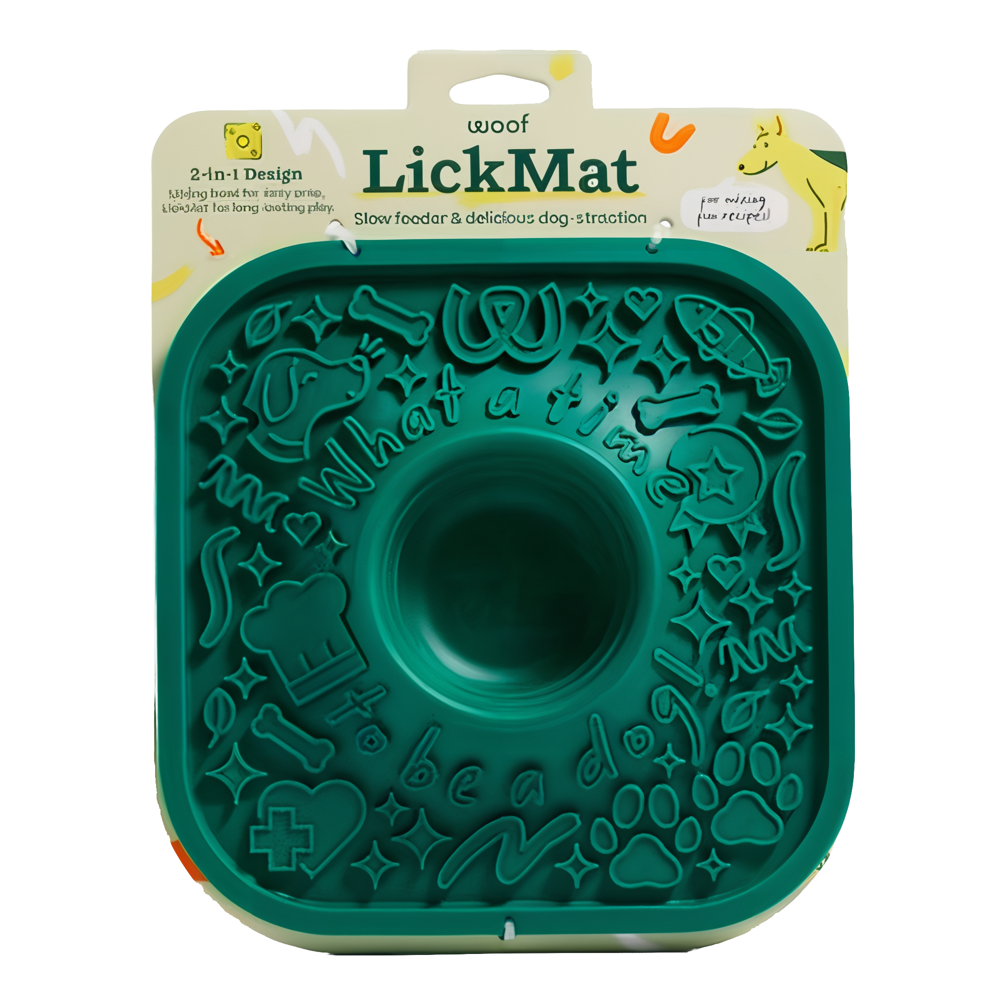 Woof Green LickMat