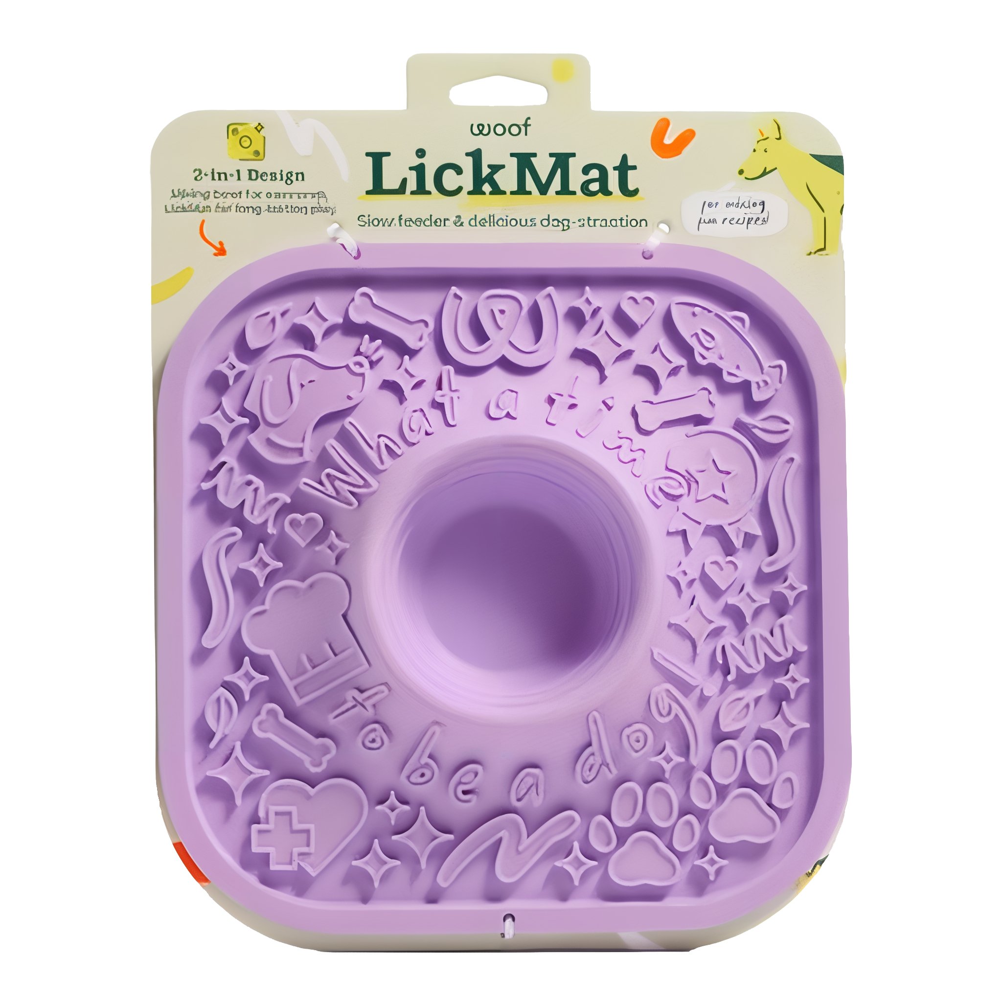 Woof Lavender LickMat