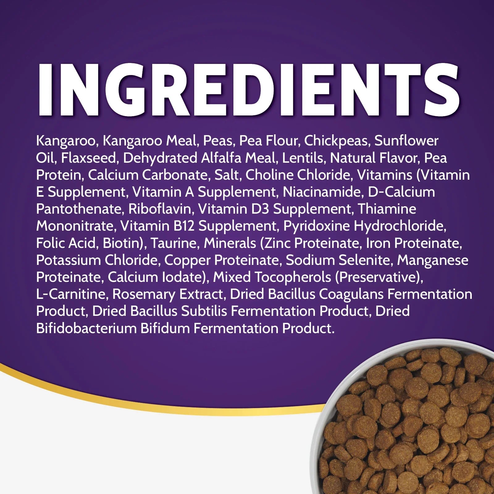 Zignature Kangaroo Formula Dry Dog Food — product highlights tile 3