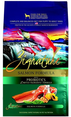 Zignature Limited Ingredient Grain-Free Salmon Formula Dry Dog Food