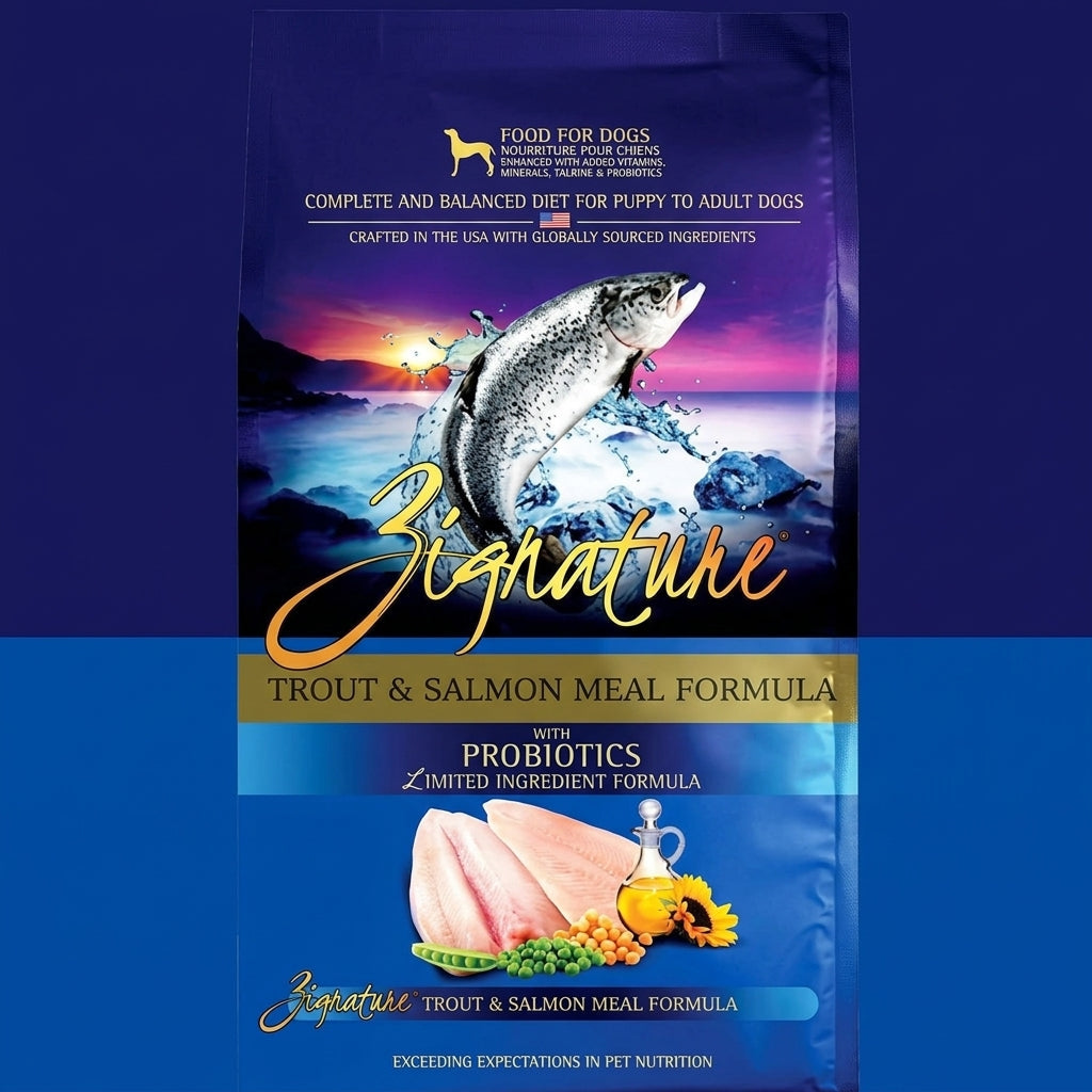 Zignature Trout & Salmon Meal Formula Dry Dog Food