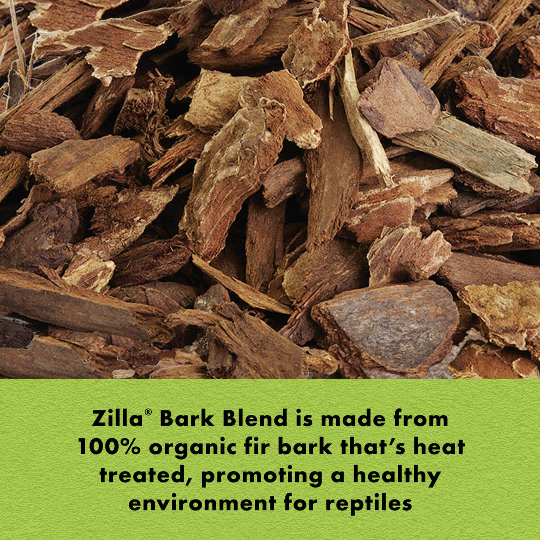 Zilla Bark Blend is made from 100 percent organic fir bark that is heat treated