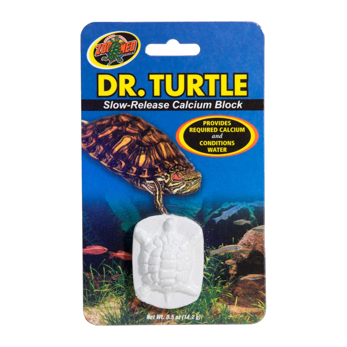 Zoo Med Dr. Turtle Slow-Release Calcium Block 0.5 oz -- product image