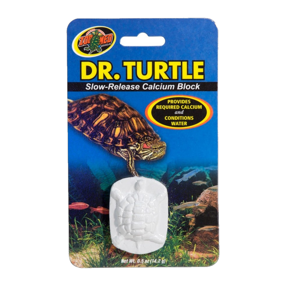 Zoo Med Dr. Turtle Slow-Release Calcium Block 0.5 oz -- product image