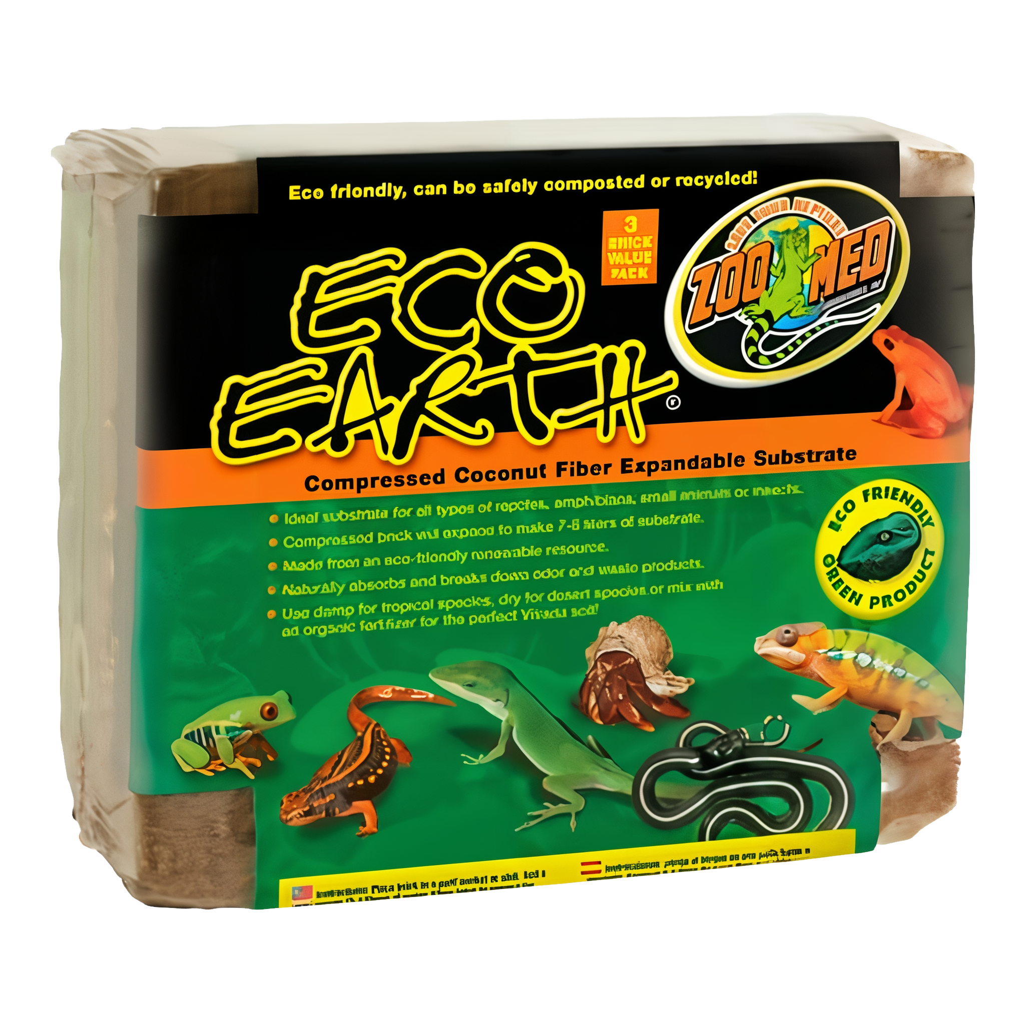 Zoo Med Eco Earth Coconut Fiber Substrate