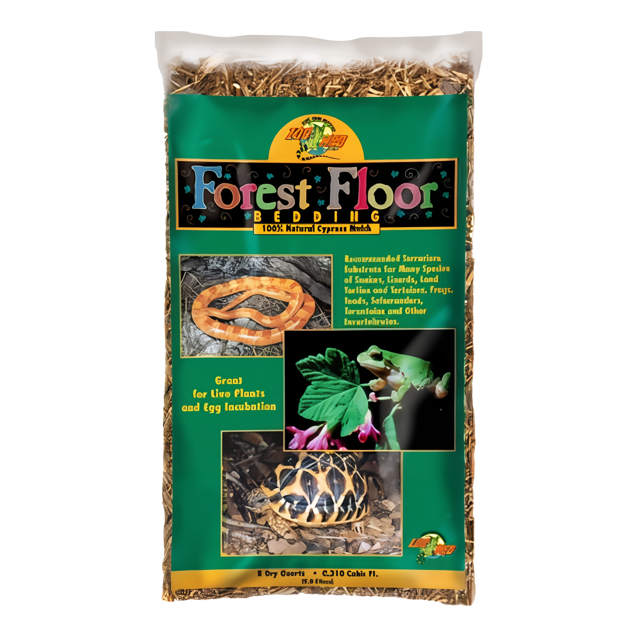 Zoo Med Laboratories Forest Floor Natural Cypress Mulch Substrate Bedding