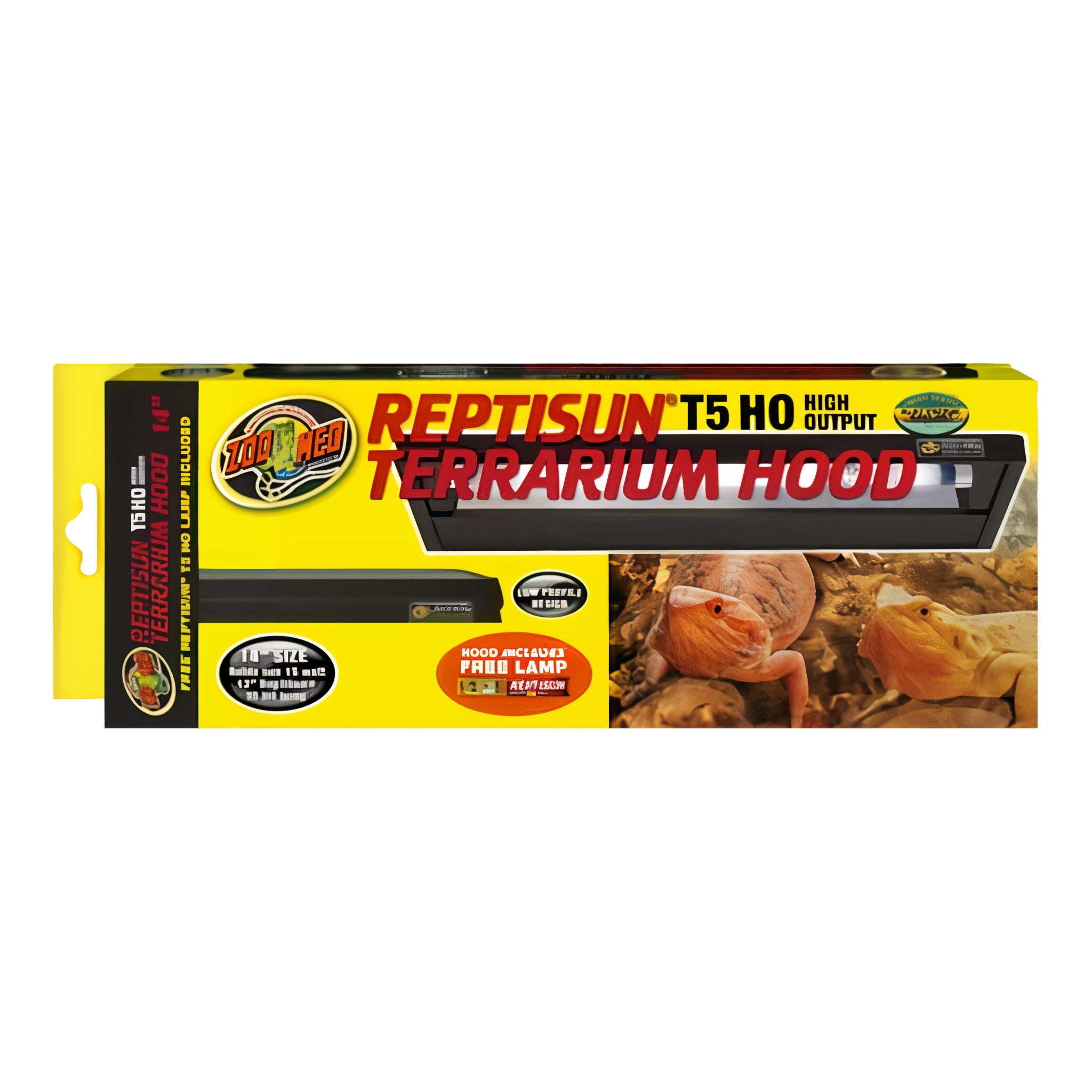 Zoo Med Reptisun T5 HO Terrarium Hood, 14 inch model