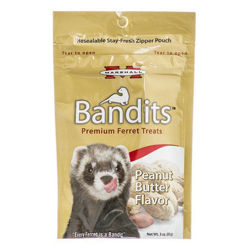 Marshall Bandits Premium Ferret Treats - Peanut Butter Flavor