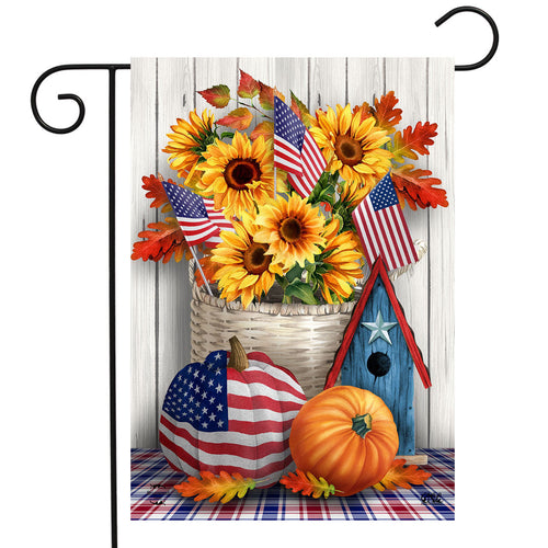 Briarwood Lane Americana Autumn Garden Flag