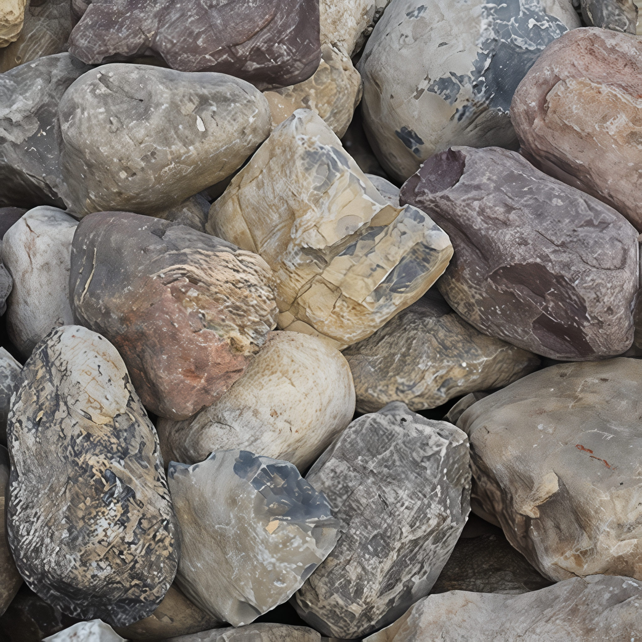 Garden Round Delaware River Boulder