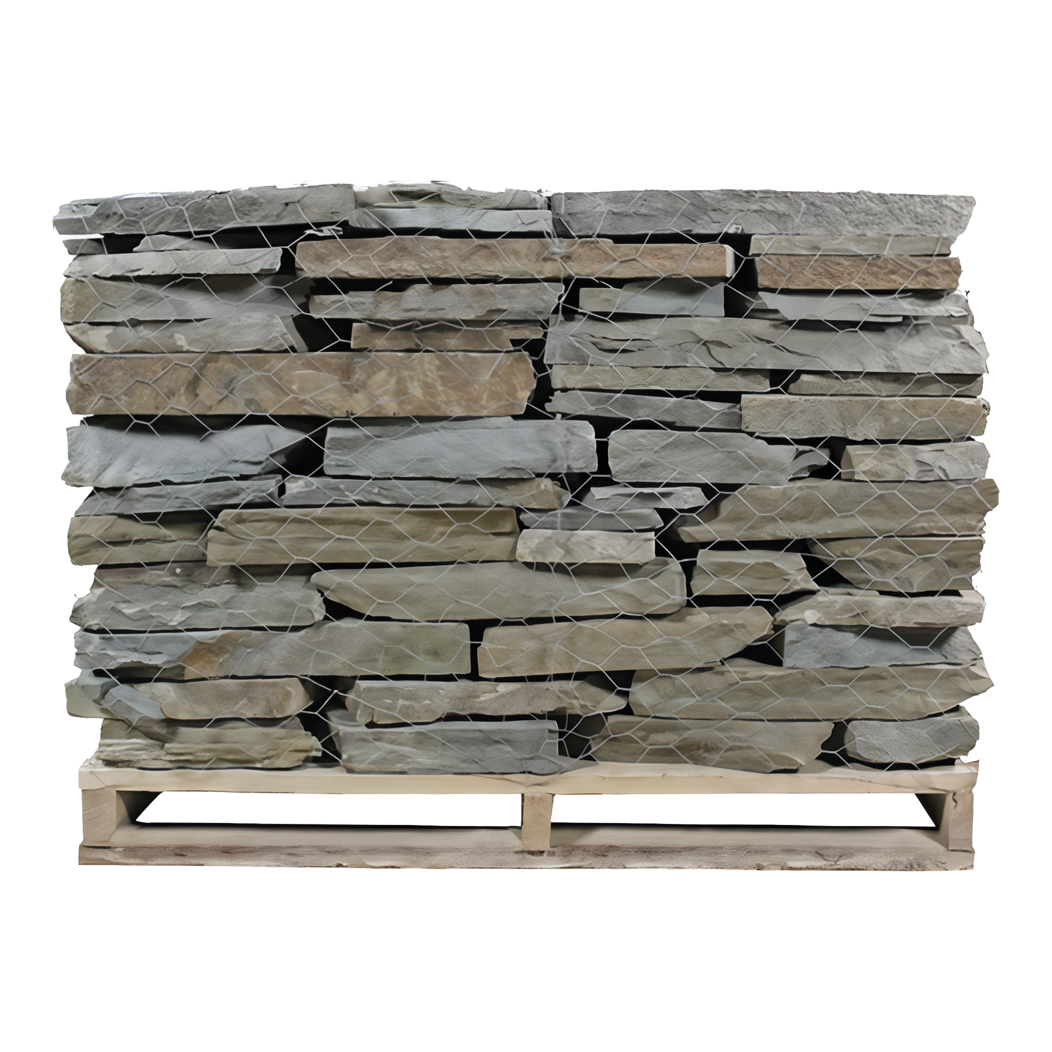 Colonial Grey Wall Stone - 2"-4"