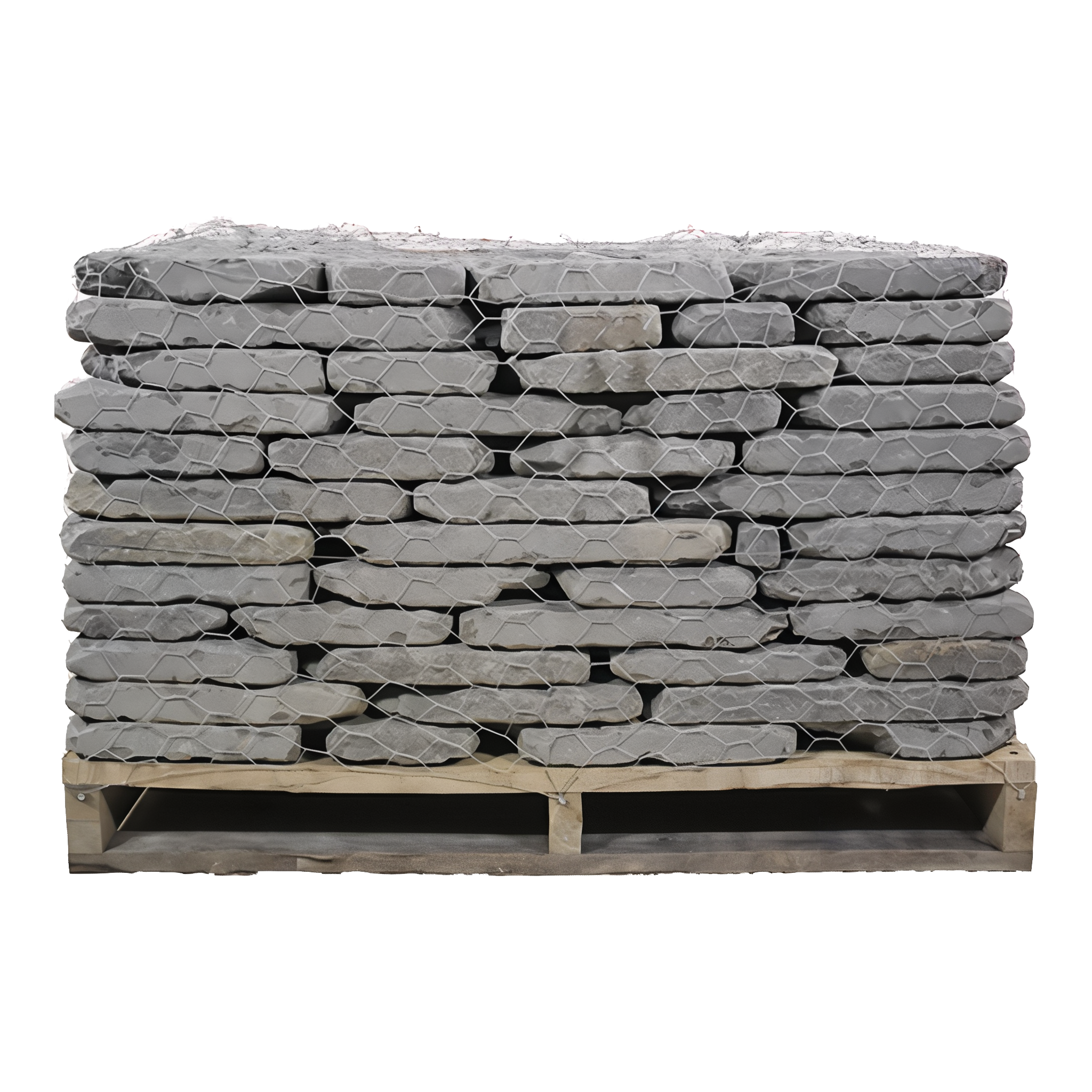 Tumbled Bluestone Wall Stone - 1"-3"