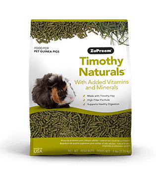 ZuPreem Timothy Naturals® Guinea Pig Food