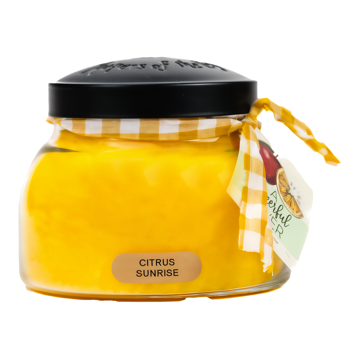 A Cheerful Giver Citrus Sunrise Keepers of the Light Jar Candle -- product image