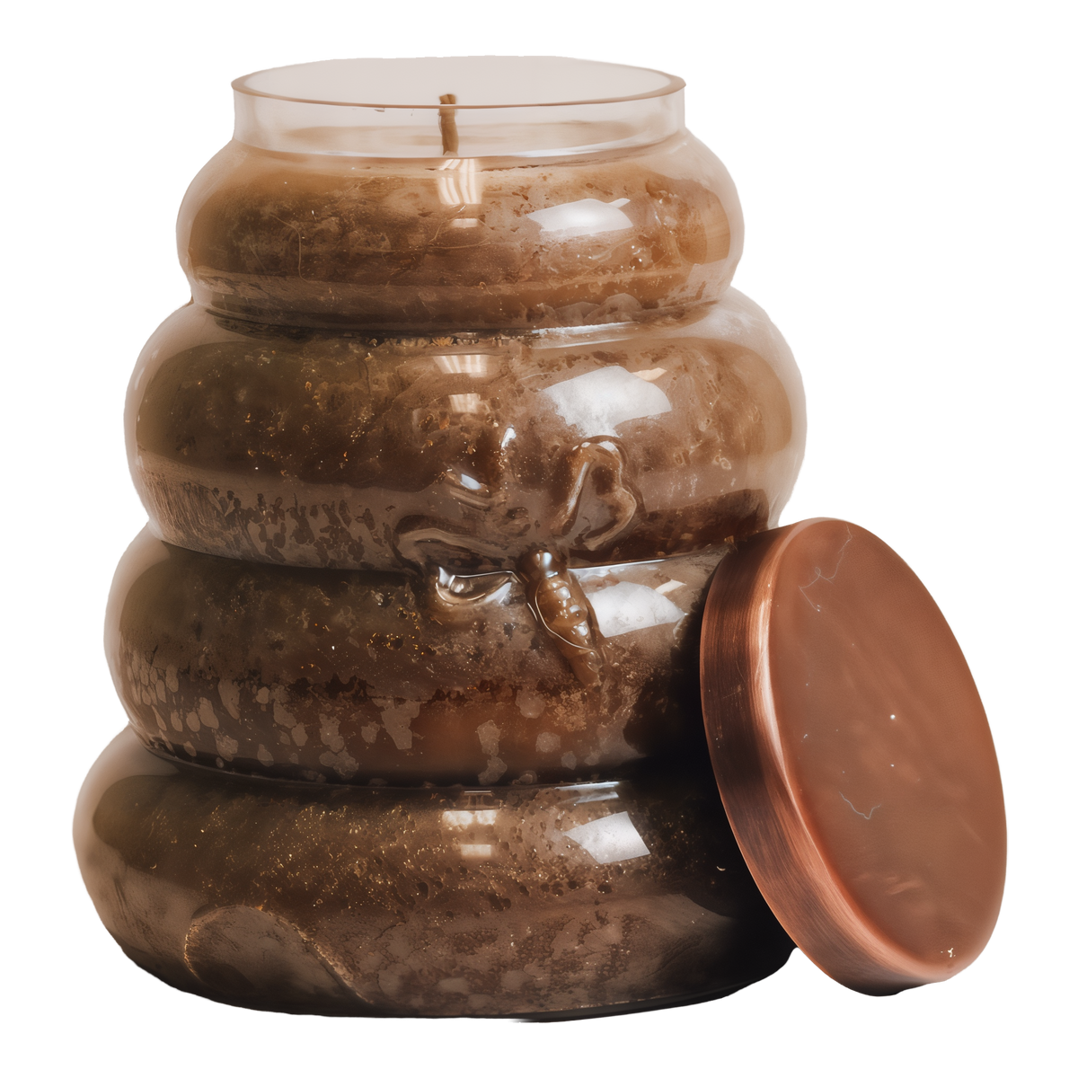 A Cheerful Giver Honey Praline Large Beehive Candle -- product image