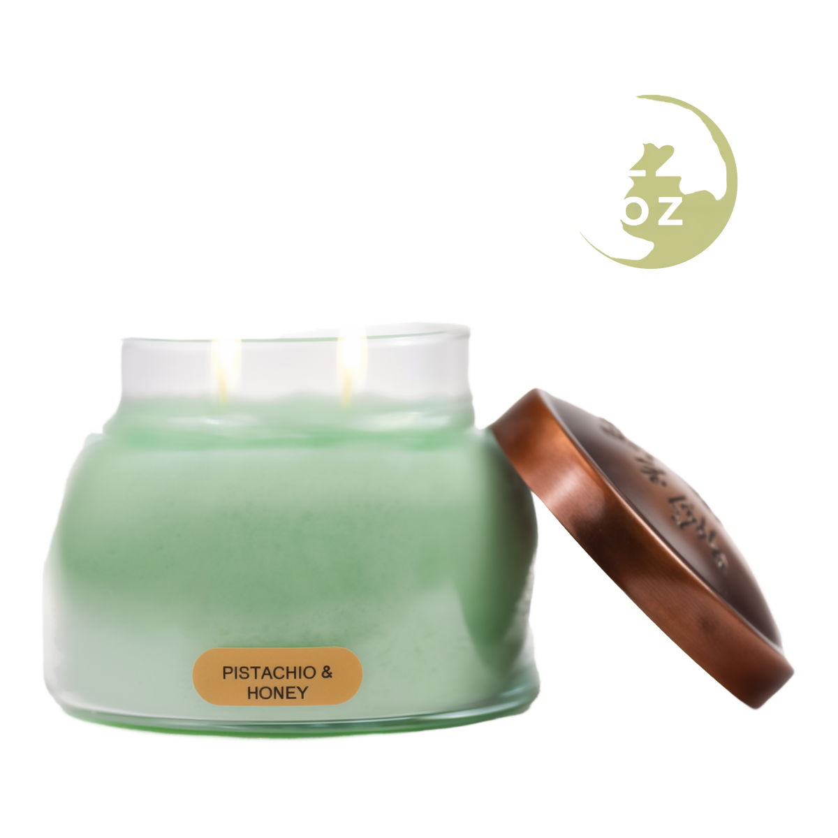 A Cheerful Giver Pistachio & Honey Keepers of the Light Jar Candle -- product image