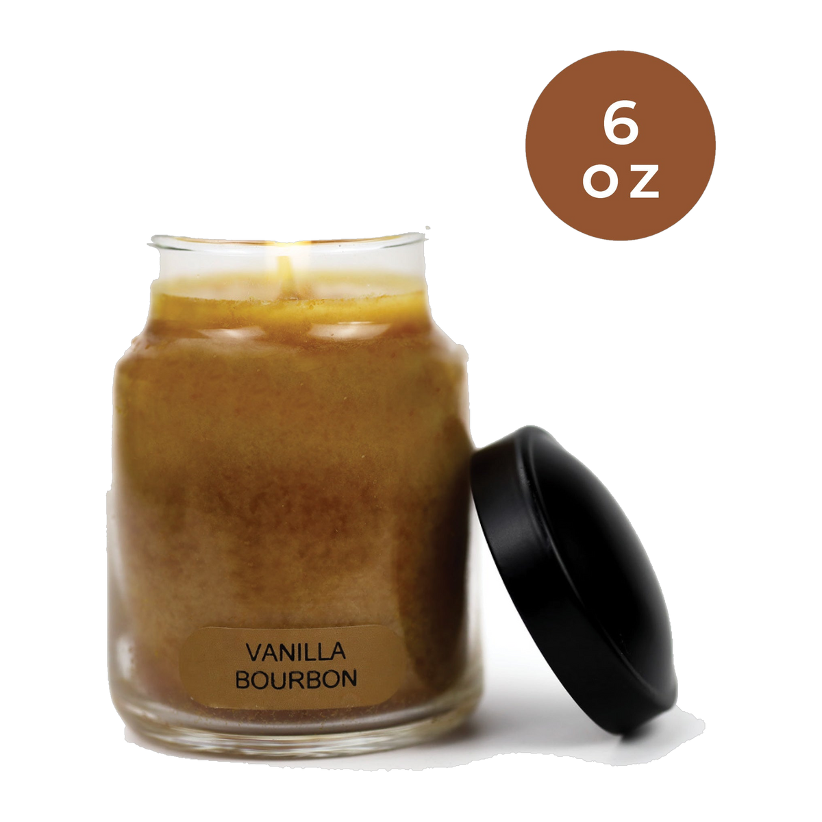 A Cheerful Giver Vanilla Bourbon 6 oz Baby Jar Candle -- product image