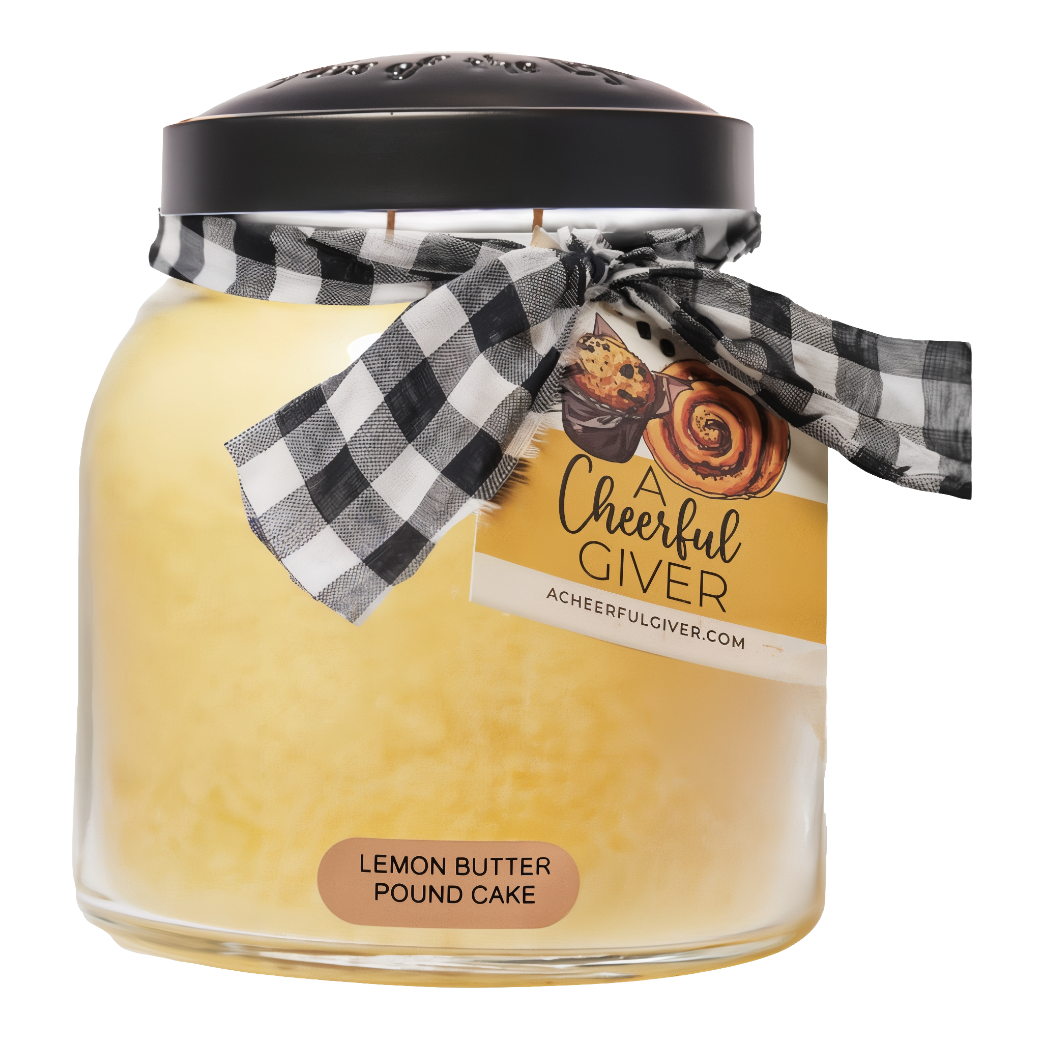 Papa Jar Candle - Lemon Butter Pound Cake