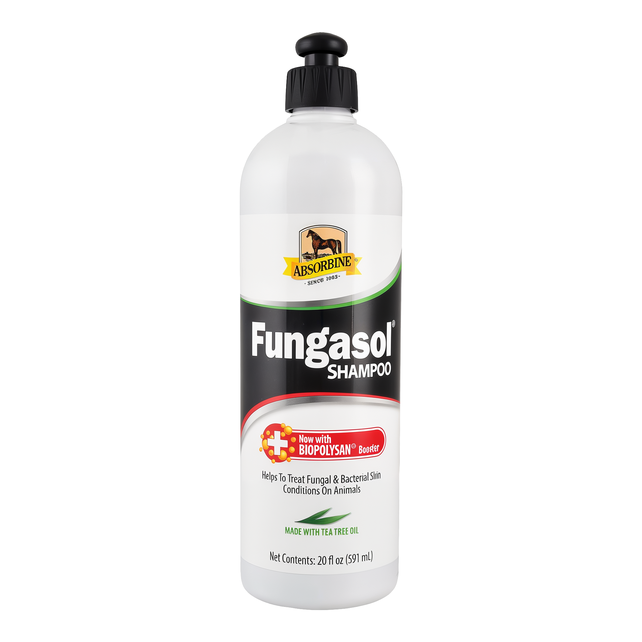 Absorbine Fungasol shampoo, 20 oz bottle front