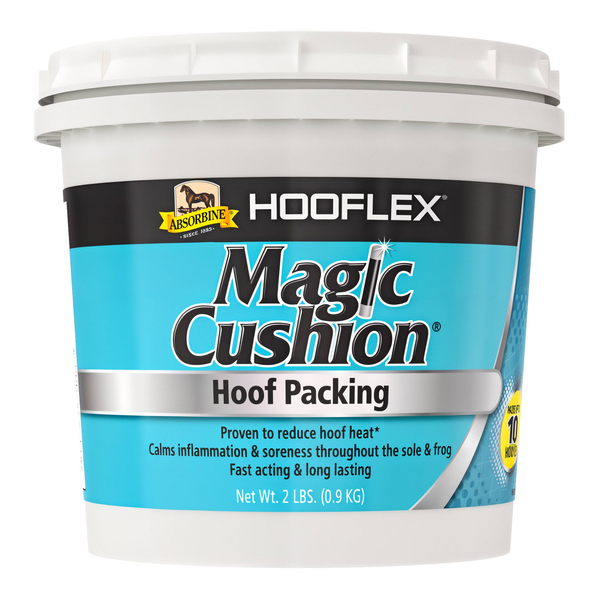 Absorbine Hooflex Magic Cushion hoof packing, 2 pound tub