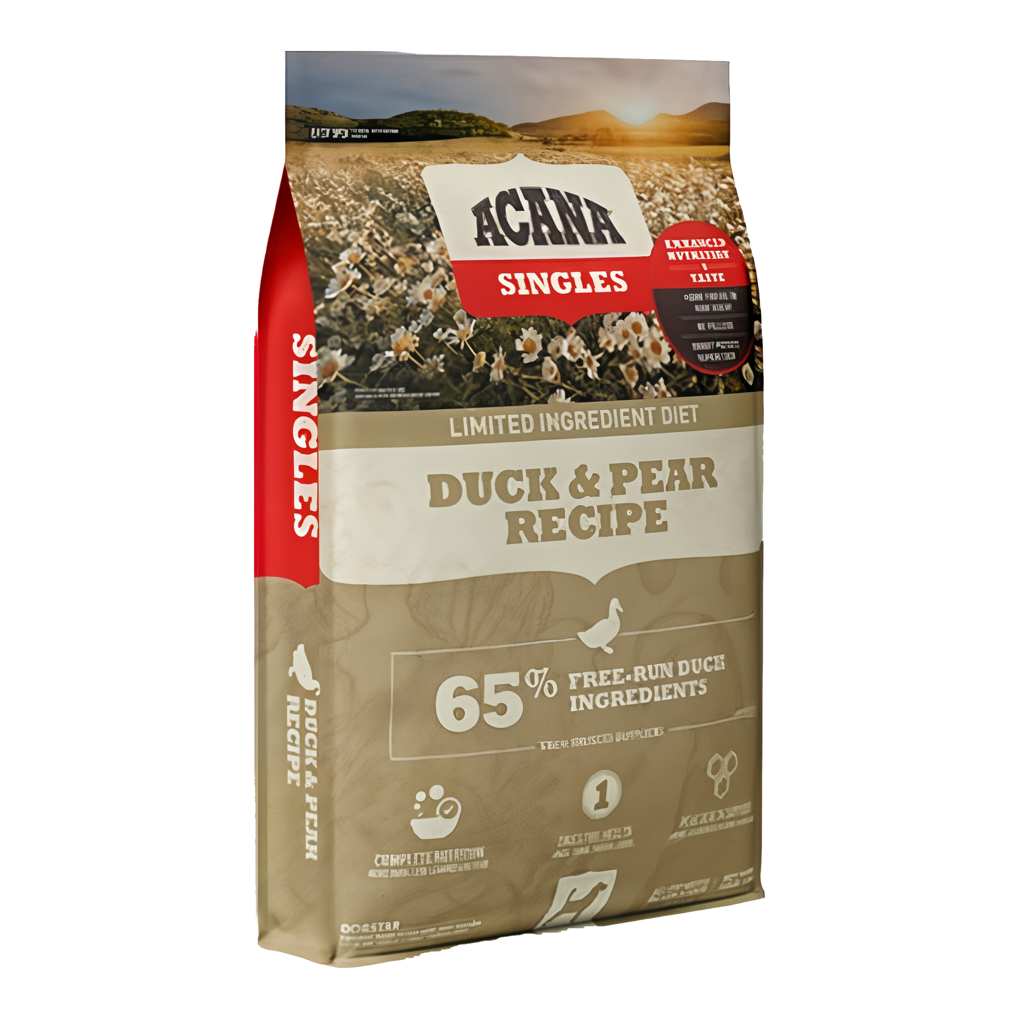 ACANA Singles Duck & Pear Limited Ingredient High-Protein Dog Food