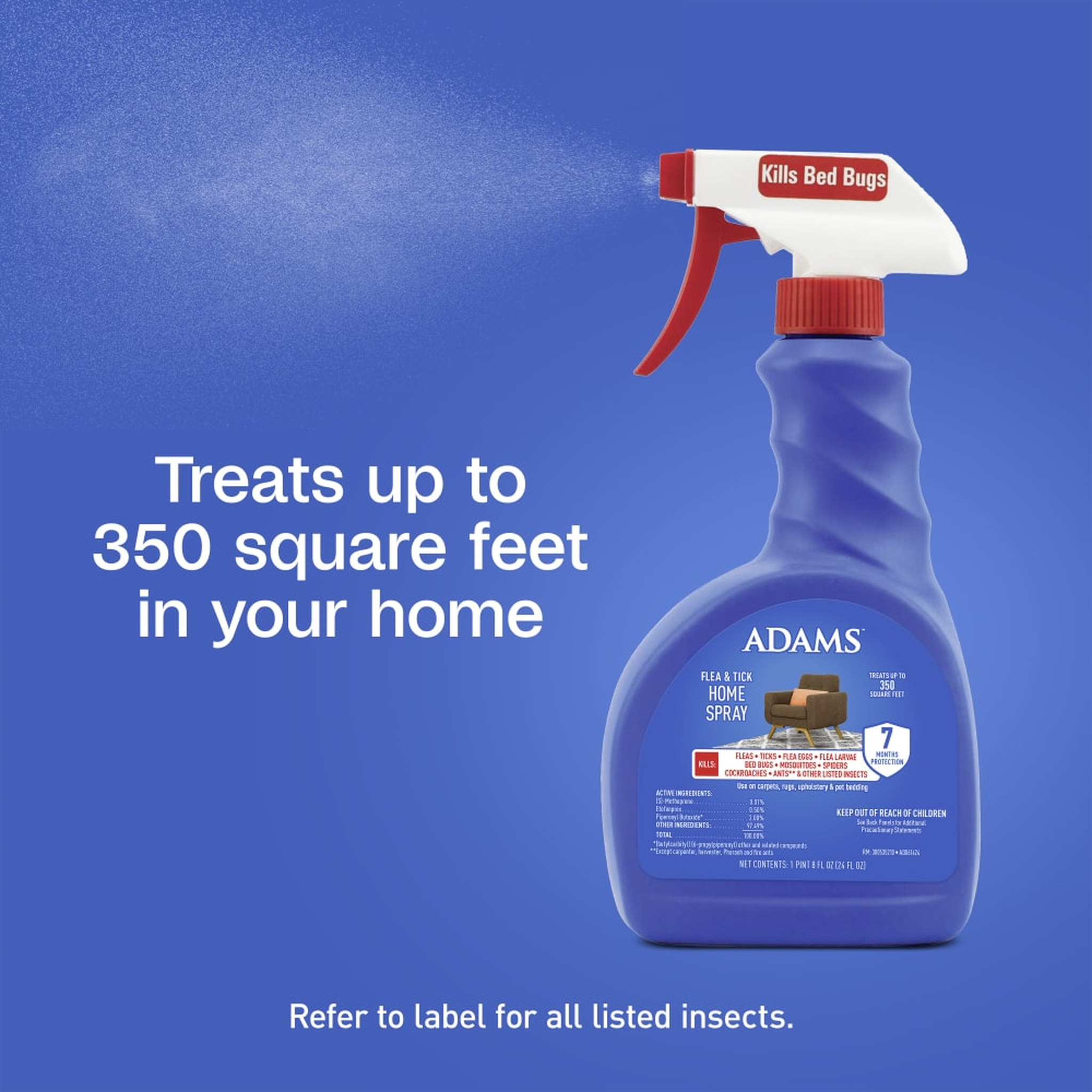 Treats up to 350 square feet in your home