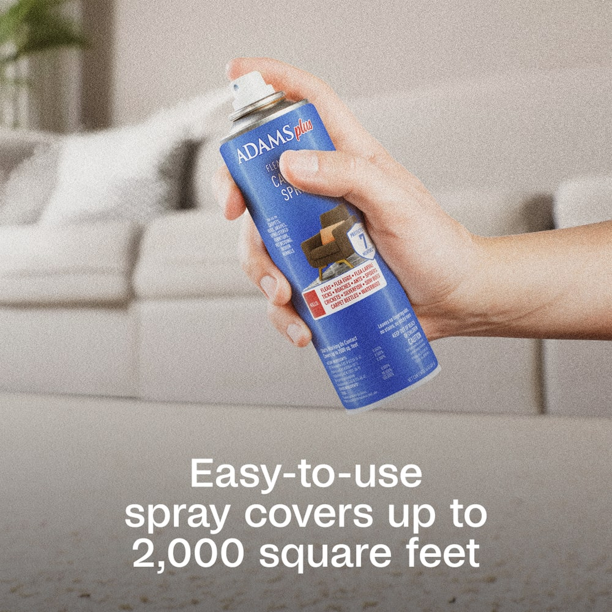Adams Plus Flea & Tick Carpet Spray - 16 oz (3)
