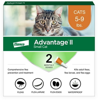 Advantage II Vet-Recommended Flea Prevention for Small Cats