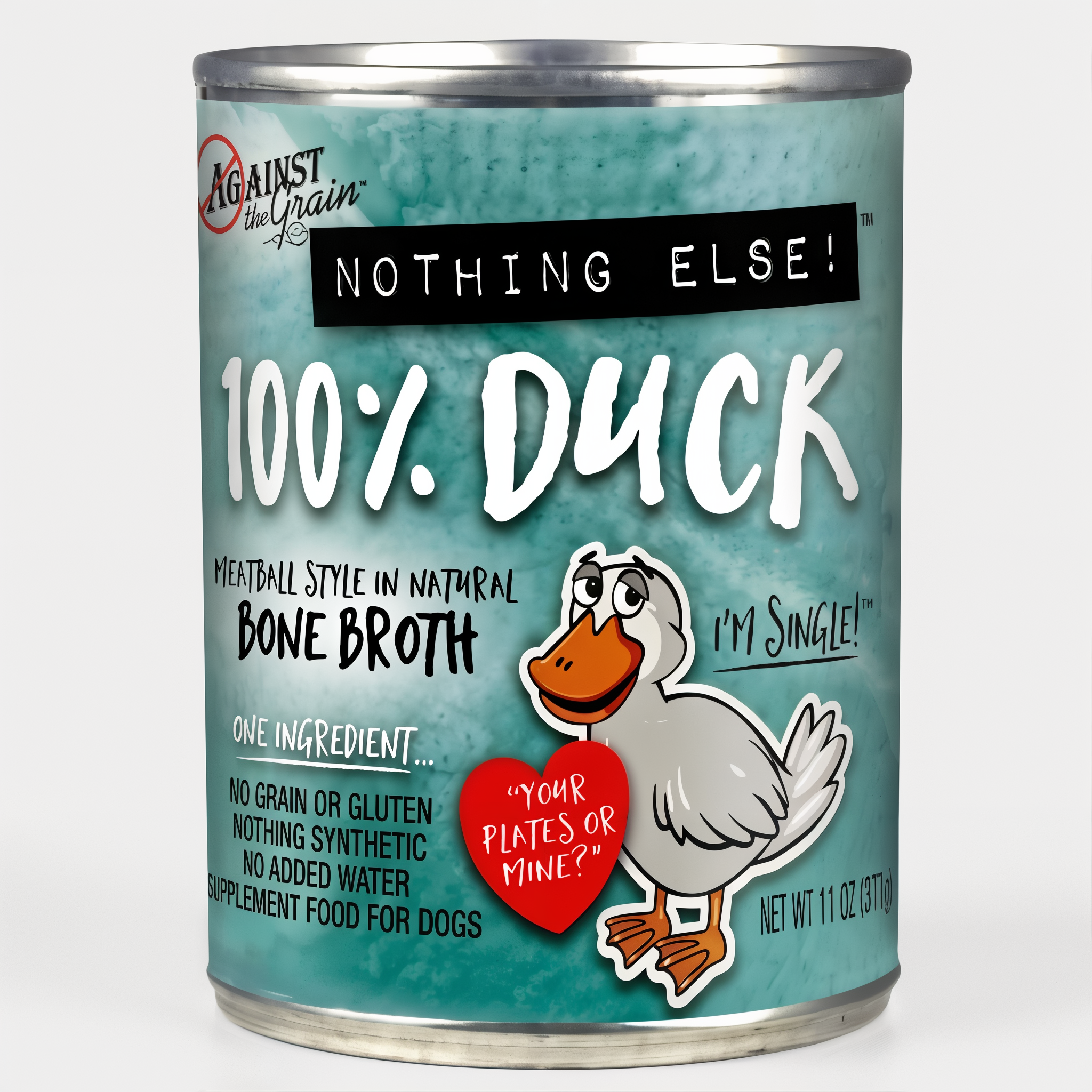 Against the Grain Nothing Else One Ingredient Duck Dog Food