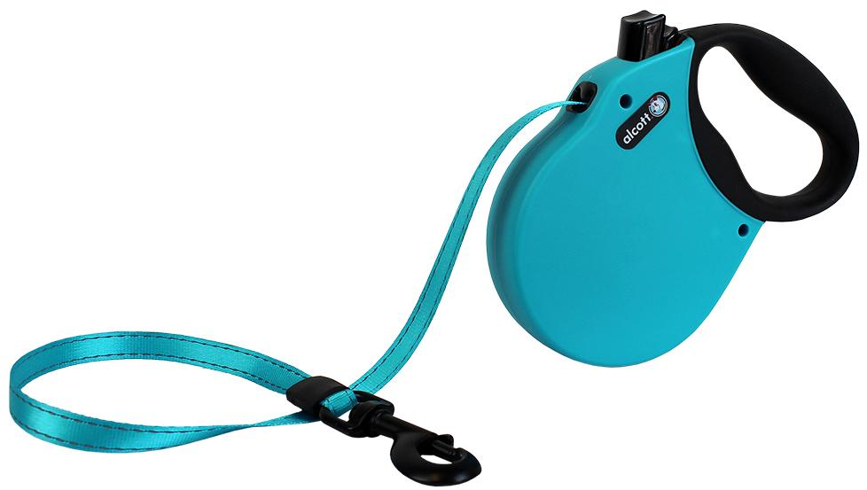 Alcott Adventure Retractable Reflective Belt Leash