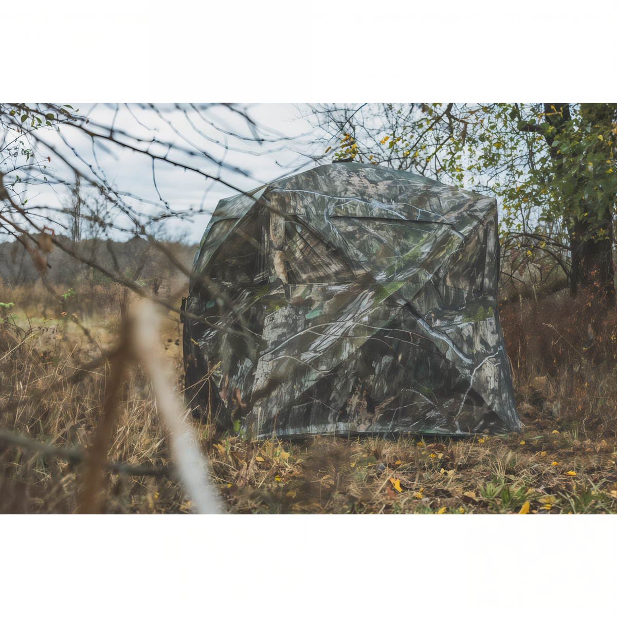 Ameristep Care Taker Wide Bottom Ground Blind -- lifestyle