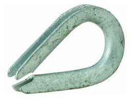 Campbell Galvanized Wire Rope Thimbles